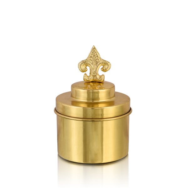 King Candle Stand With Border