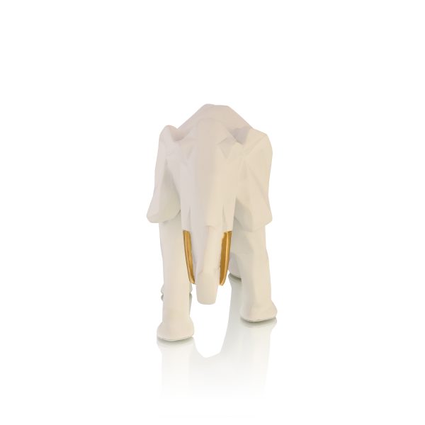 Resin Elephant Geometric